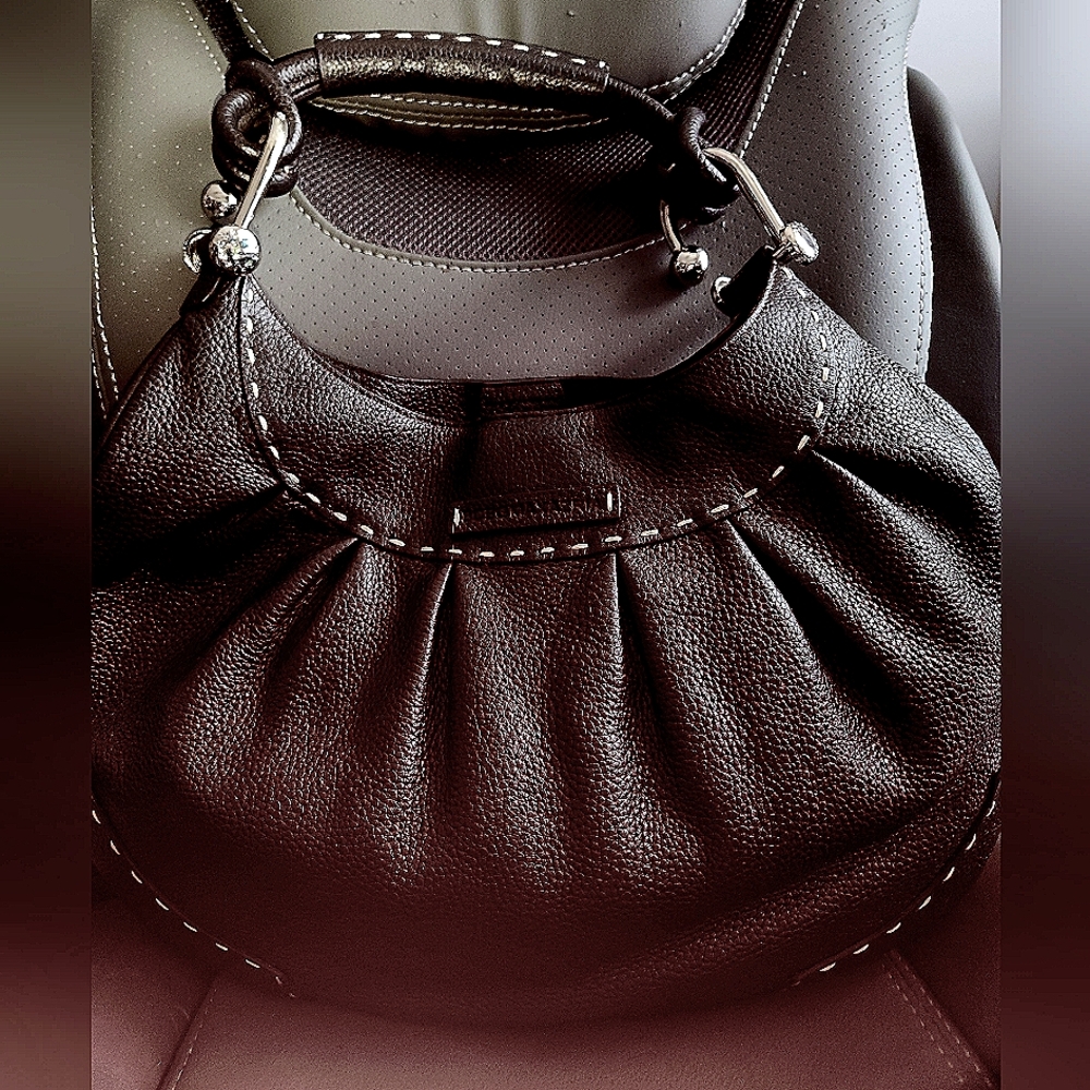 BCBG Maxazria Brown Leather Handbag